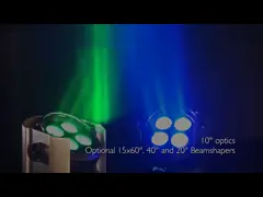 Paridade conduzida a pilhas sem fio Uplights 4*12W RGBAW 4 UV de Dmx em 1 para o casamento do DJ