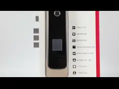 Multi биометрический умный автомобиль замка отпечатка пальцев открывает проверку ладони video