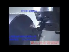 HTC40E/500 Horizontal Slant Bed CNC Lathe 15KW 11KW motor GSK988TA Fanuc control SMTCL SYMG