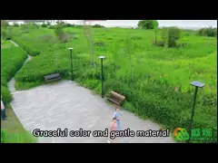 New Listed Outdoor Waterproof Clover LED Solar Street Lamp Solar Power Sensor Garden Lamp