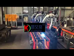 Carbon Steel Robot Welding Equipment 800mm Length Automatic