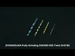 Din338 вышло извив Hss титана металла руки сверля сдержанный video