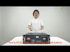 Stackable небольшой блок батарей 48v 100ah размера Lifepo4 для системы солнечной энергии video