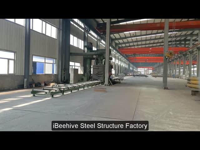Construction Q235 Q345 QHHK Prefab Warehouse Buildings Prefabricated Industrial Steel Structure Warehouse