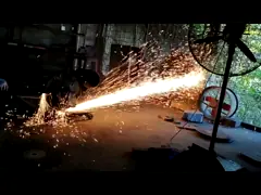 Алюминиевая окись диск 2.5mm вырезывания 6 дюймов для отрезка утюга Inox нержавеющей стали video