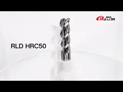 1/4 X 4 Oal 1/2 het Beëindigenmolen van het“ 3 Fluitcarbide voor Opgepoetst Aluminium 1mm