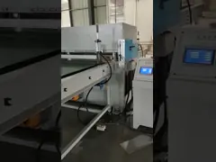 Conveyor Belt Hydraulic Cutting Press Machine With Double Feeding System