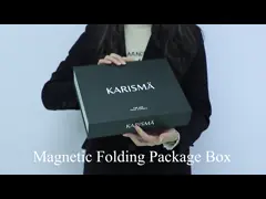 Черный макияж Pr установил логотип коробок Mekup заботы кожи коробки роскошный косметический упаковывая изготовленный на заказ video