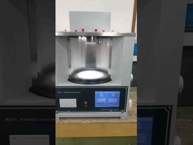 ASTM D445 Automatic Kinematic Viscometer for Lubricant Oil Testing