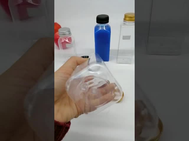 PETG Juice Plastic Beverage Bottles 12 Oz 60cm