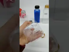 PETG Juice Plastic Beverage Bottles 12 Oz 60cm