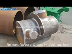 Морской быстрый выпуск дока буксируя корабль шлюпки крюка буксируя оборудование video