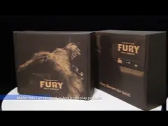 Изготовленным на заказ напечатанная логотипом коробка доставки смачной бутылки острого соуса специи упаковывая video