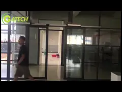 двойной мотор ворот качания двойника консервооткрывателя 40W 1600RPM ворот качания 240kg video