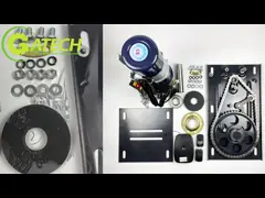 Всеобщее автоматическое свертывая низшее напряжение консервооткрывателя ворот 300kg жилое video