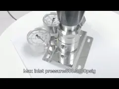 Воздушный регулятор давления СО2 высокий с датчиком для этапа газа одного особой чистоты video