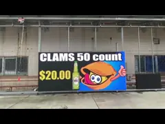 Афиши СИД цифров P10 RGB SMD3535 с алюминиевым шкафом video