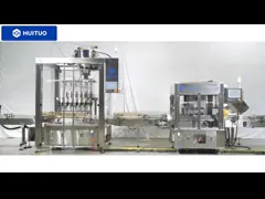 Машина Multi функциональной бутылки заполняя покрывая для косметической линии упаковки video