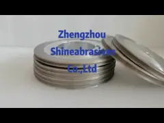 D107 Металлические соединения шлифовальные колеса стеклянный карандаш Край обработки 200 мм Cbn колесо video