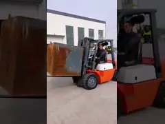 Колесо автоматической передачи 4 грузоподъемник пересеченной местности 3 тонн video