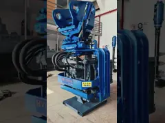 Side Grip Vibratory Hammer Pile Driver Excavator Mounted Sheet Vibro Hammer