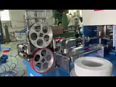 Полноавтоматический свертываться спиралью кабеля и машина упаковки кабеля машины для упаковки законченная video