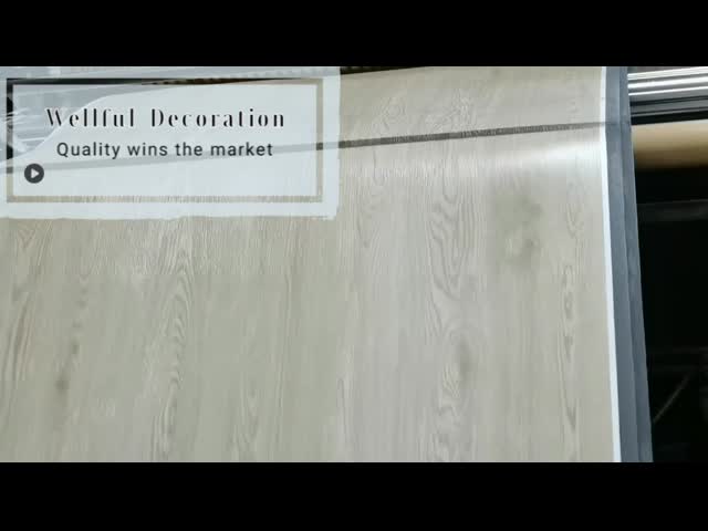 Sheet LVT Vinyl Flooring Wood Design 2.Mm Thickness Slip Resistance