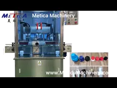 Машина 3000bph-6000bph Capper бутылки машины линейного опарника METICA покрывая автоматическая video