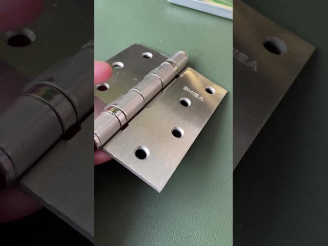 Washer 4BB 2BB Residential Ball Bearing Door Hinges Golden Polished Steel