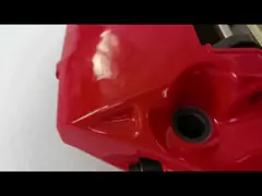 Изготовленный на заказ диск крумциркуля 355*32mm тормоза цвета 9040 на гольф 7 video