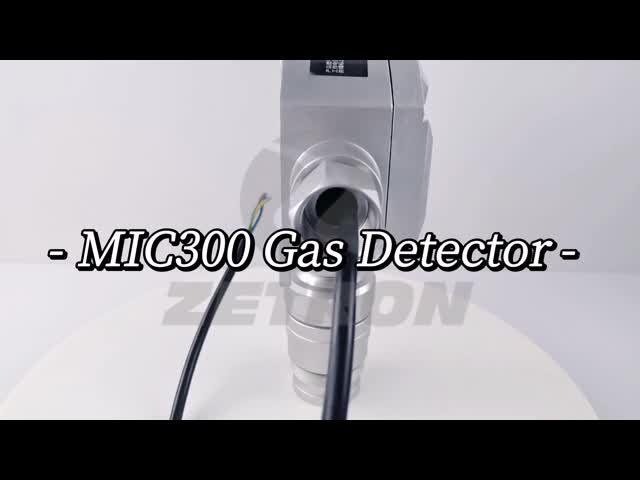 Сплав монитора газа озона Mic300 промышленный на открытом воздухе крытый алюминиевый зафиксировал