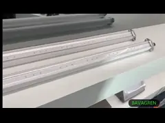 Высокое СИД PPF водоустойчивое растет светлое 3.0umol/J 4ft водоустойчивое IP66 для зеленого дома video