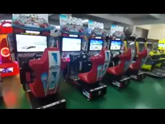 Video Arcade Car Simulator Surpasses Kids Coin Operated Racing Game Console