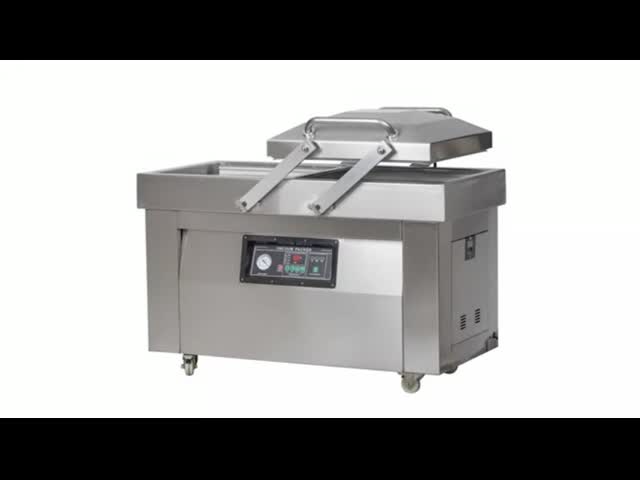 Semi автоматическая машина упаковки вакуума 0.9kw для ресторана видео