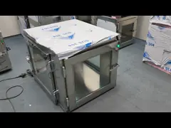 Three Doors Interlocked Stainless Steel 304 Transfer Hatch For Cleanroom