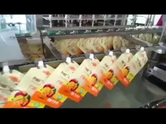 PLC Touch Screen Control Viscous Liquid Filling Machine Automatic 2KW