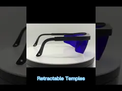 UV400nm and 650nm Red Laser Safety Goggles Medical Safety Glasses Eye Protection Eyewear