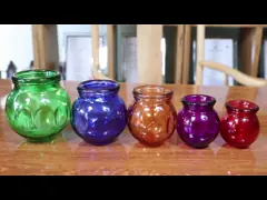 Colocar personalizado da massagem 5pcs ajustou a remoção úmida colorida do vidro tradicional chinês especial do copo do fogo