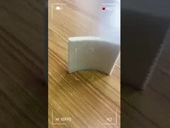 Печатание сублимации безшовного волокна Номекс войлока прессы жары высокотемпературного материальное video