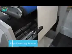 Автоматическая скорость 60-100m/min печатной машины 4 цветов video