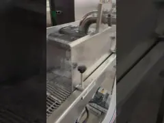 Машина мяса бэттера цыпленка тэмпуры обваливая в сухарях автоматическая video