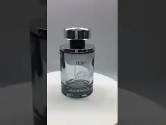 100ml Straight Round Perfume Bottle Transparent Glass Atomizer Sealing