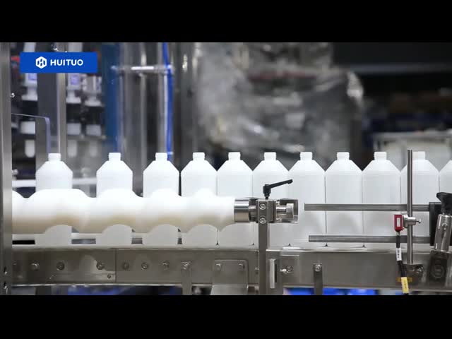 2 giratórios em 1 máquina tampando de enchimento na indústria médica