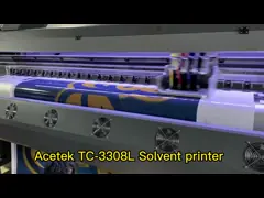 3.2m 10ft на открытом воздухе растворяющий принтер, Multicolor принтер Konica растворяющий video