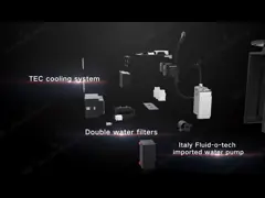 машина лазера платины льда сопрано машины удаления волос лазера диода 4K 1064nm video