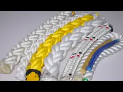 Веревочка полипропилена 8 PP стренг используемая в яхте моря корабля шлюпки морской video