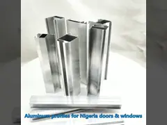 6063 T5 Sliding Door Aluminium Extruded Profiles Ultra Thin