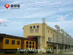 Огнеупорные оборудования краски поезда ПЛК для комнаты краски китайского бренда фабрики поездов video