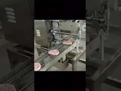 Мини бургер Patty говядины картошки делая машину электрический video