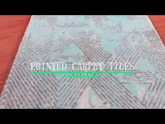 Шикарный и современный пол Densign напечатал пользу плиток ковра крытую только video